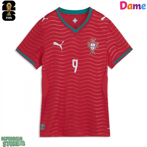 Portugal Goncalo Ramos #9 Replika Hjemmebanetrøje Dame VM 2026 Kortærmet